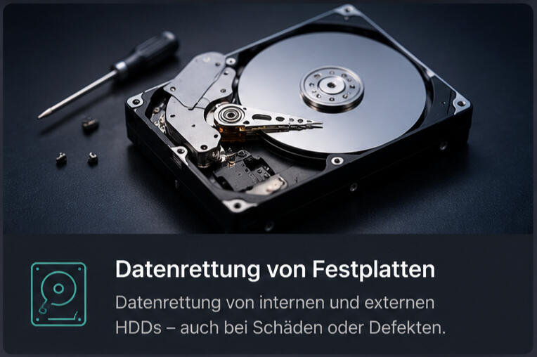 Datenrettung Festplatten