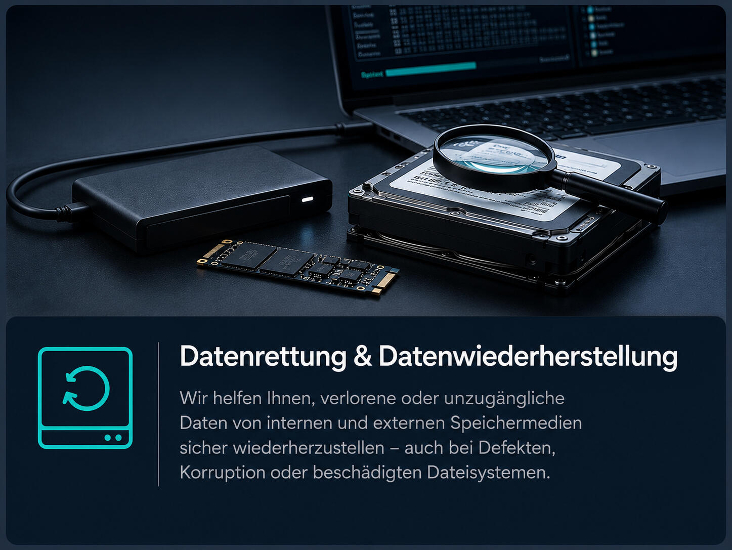 Datenrettung Festplatten